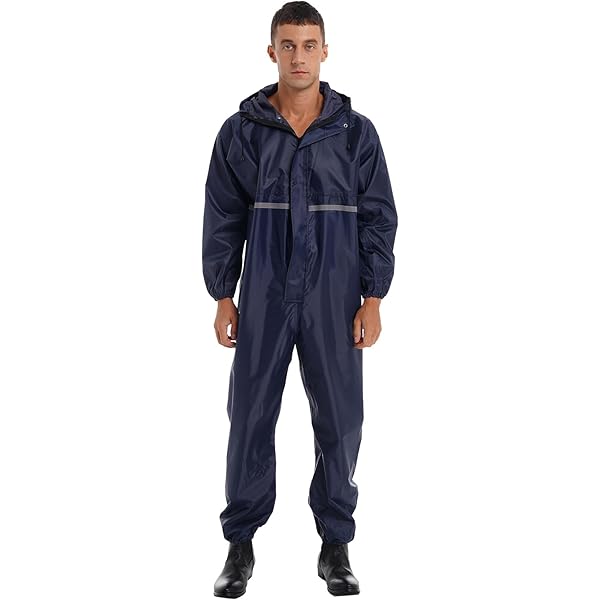 Amazon.com: YOOJOO Mens Waterproof Jumpsuit One Piece